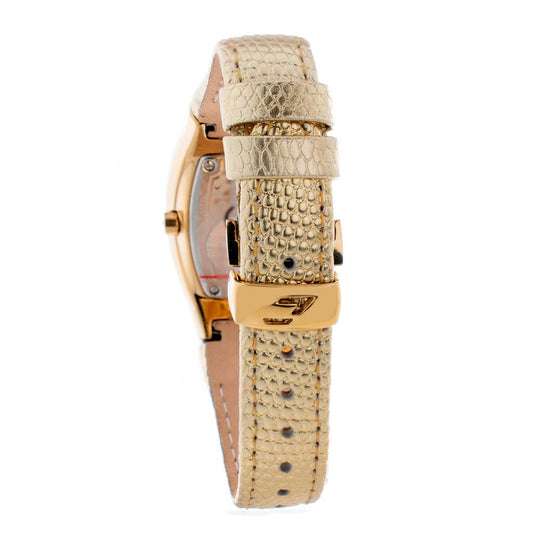 Chronotech Gold Lederuhr