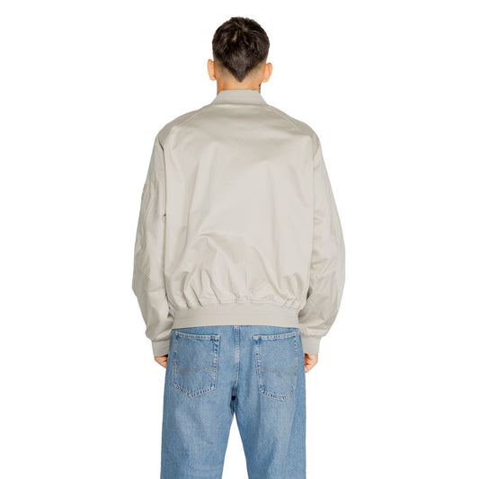 Calvin Klein Graue Jacken und Mäntel aus Bio-Baumwolle