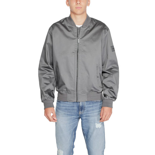 Calvin Klein Graue Jacken und Mäntel aus Bio-Baumwolle