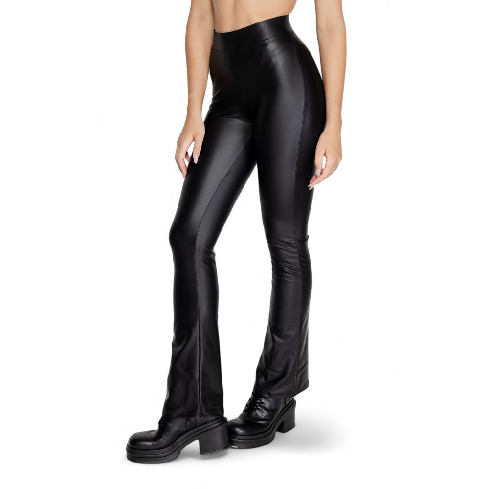 Only – Schwarze Polyester-Leggings