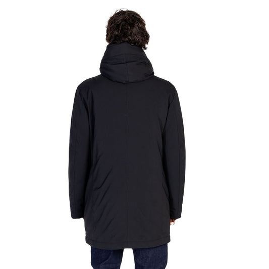 Peuterey Black Polyester Jackets & Coat