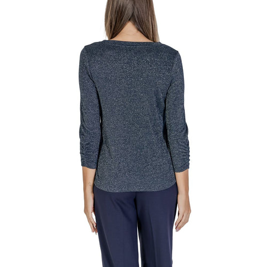 Street One Blaues Polyester-Langarmshirt