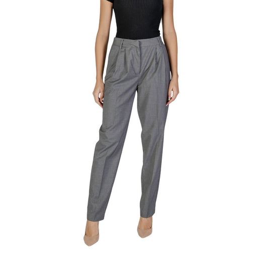 Vila Clothes Graue Polyesterhose