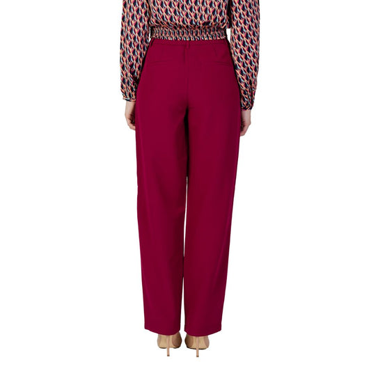 Vila Clothes Bordeaux Polyesterhose