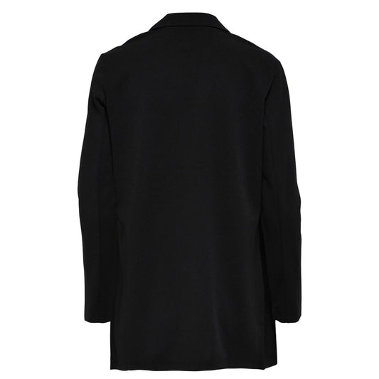 Jacqueline De Yong Black Polyester Blazer