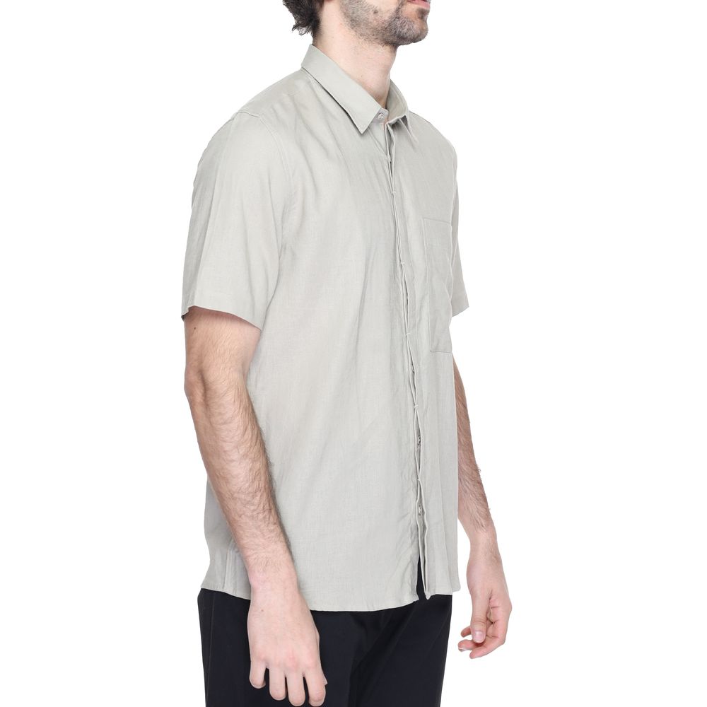 Antony Morato Beige Leinen Kurzarm