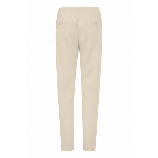 ICHI Beige Polyesterhose