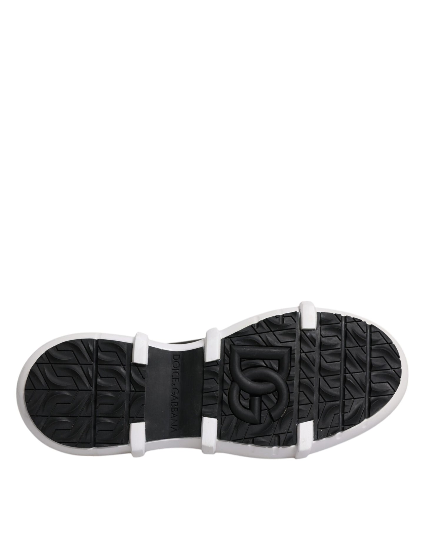 Dolce & Gabbana – Galileo – Hohe Sneakers aus schwarzem Nylon