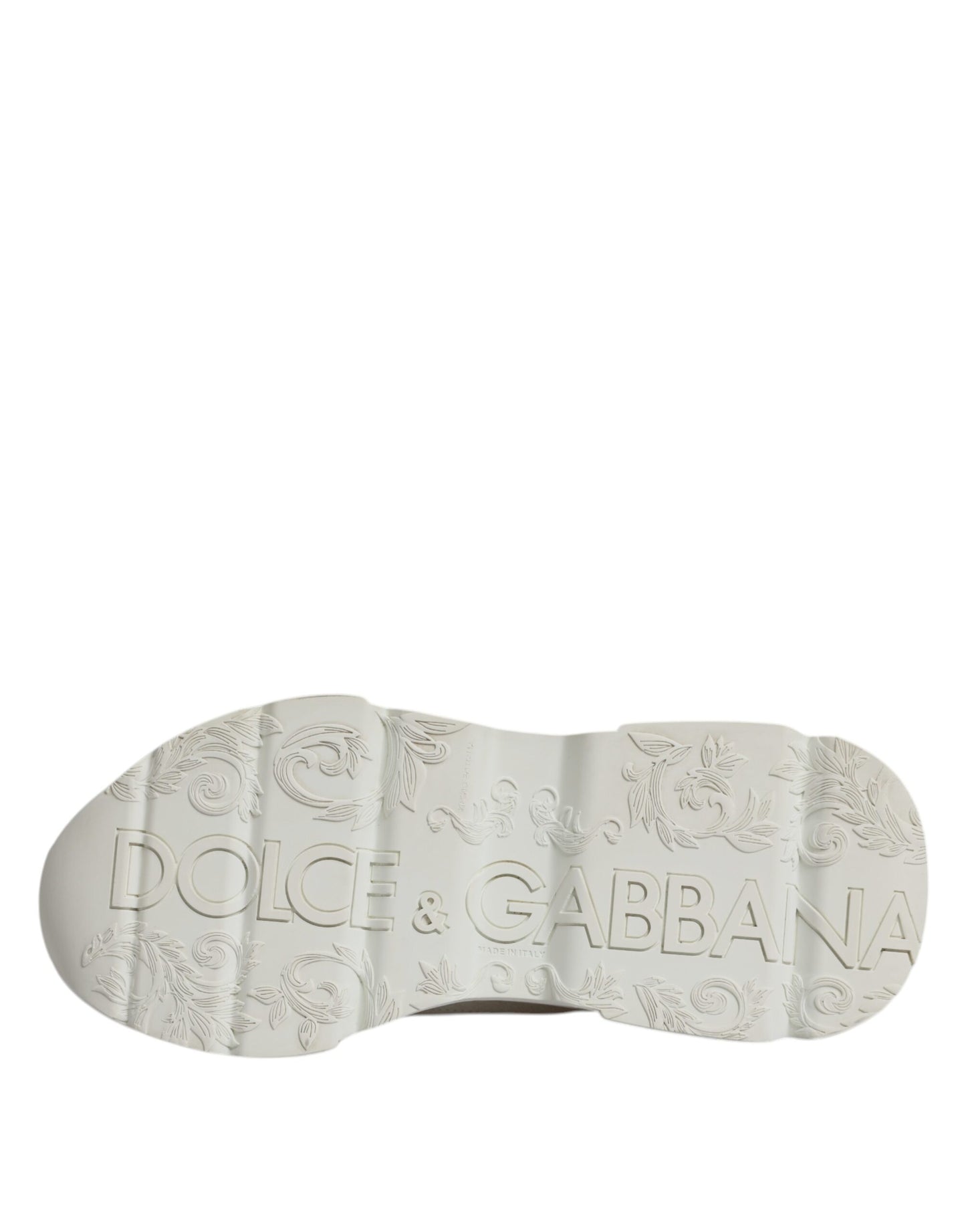 Dolce & Gabbana Daymaster Low Top Sneaker aus weißem Leder