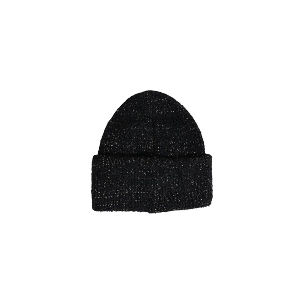 Pieces – Schwarze Baseballkappe aus recyceltem Polyester