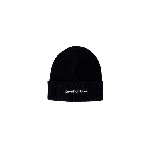 Calvin Klein Jeans Schwarze Baumwollkappe (Baseballkappe)