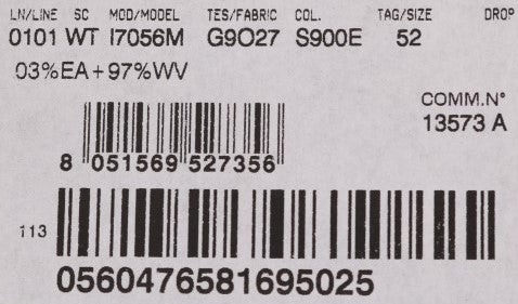 Dolce & Gabbana Schwarze STAFF-Weste aus gestreifter Wolle