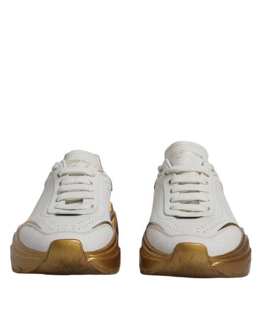 Dolce & Gabbana Daymaster Low Top Sneakers in Weißgold
