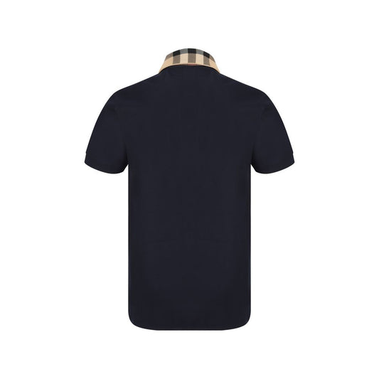 Burberry Poloshirt aus Baumwolle in Blau