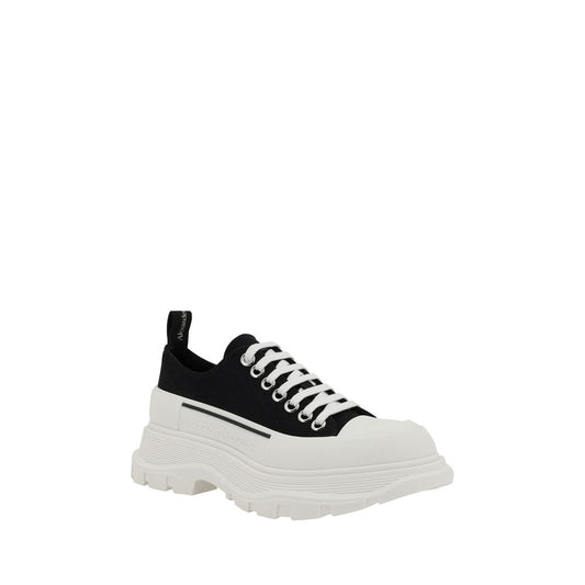 Alexander McQueen Schwarze Klobige Gummisneakers