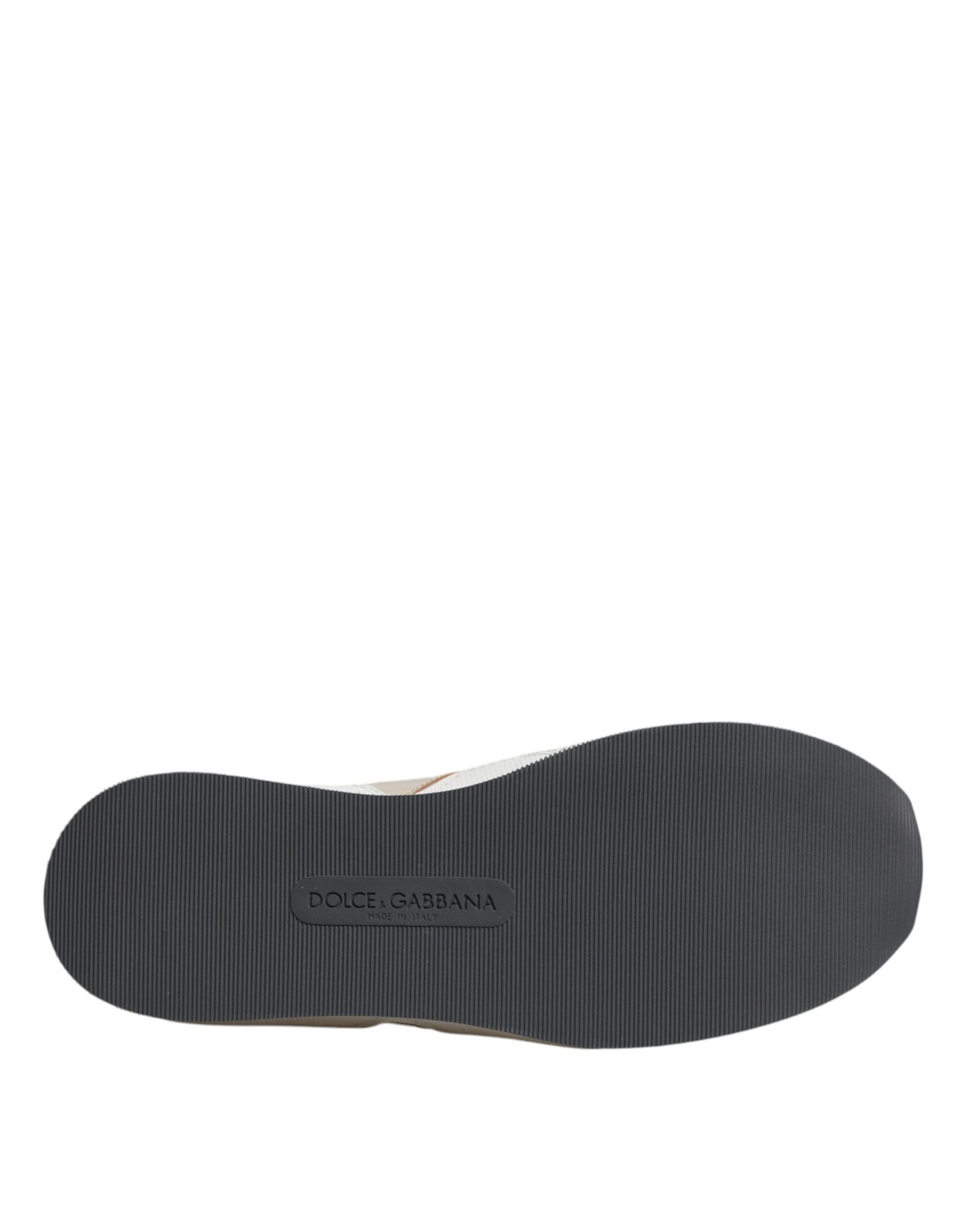 Dolce & Gabbana Mehrfarbige Low Top Sneakers aus Leder