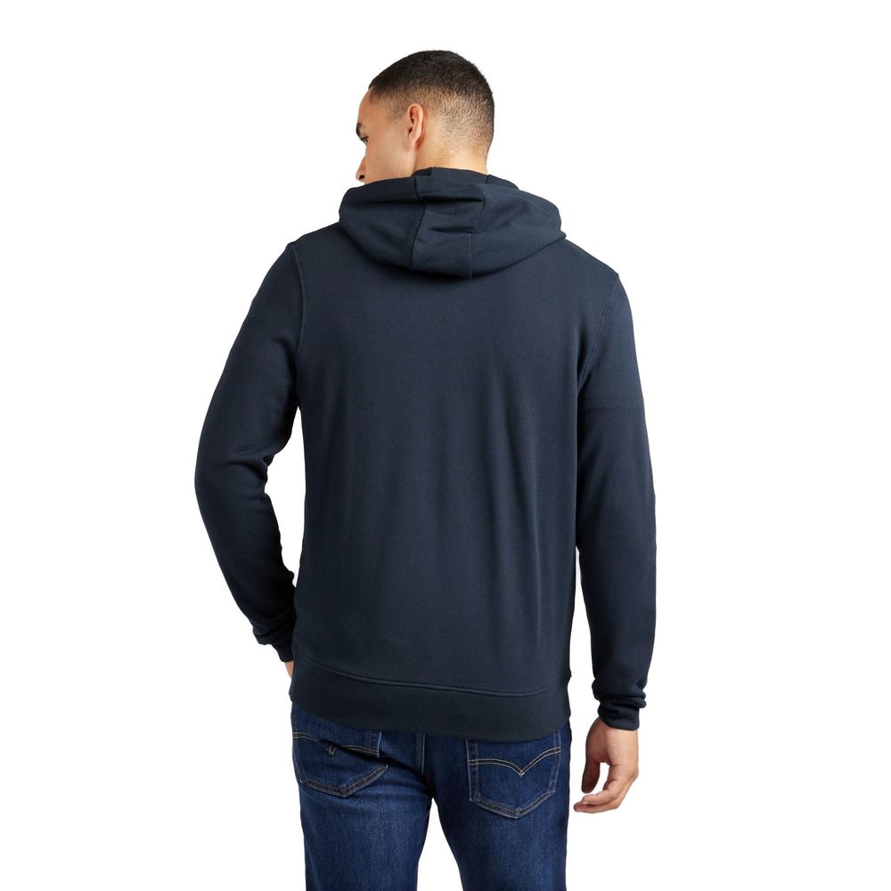 Refrigiwear Blauer Baumwoll-Kapuzenpullover