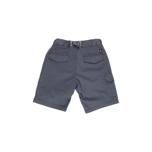 Refrigiwear Blaue Baumwoll-Bermudashorts