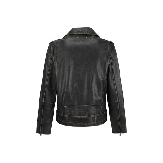 Golden Goose Goldene Bikerjacke