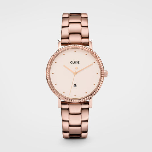 Cluse Armbanduhr aus Edelstahl mit Mehrfarben-Design
