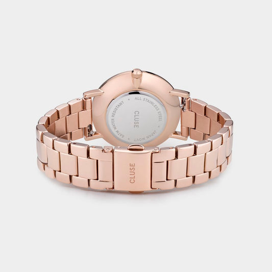 Cluse Armbanduhr aus Edelstahl mit Mehrfarben-Design