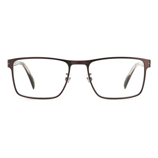 David Beckham Braune Metallbrille (Gestelle)