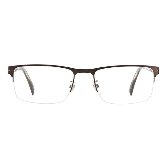 David Beckham Braune Metallbrille (Gestelle)