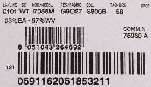 Dolce & Gabbana Schwarze STAFF-Weste aus Wollstretch