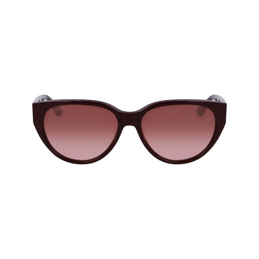 Lacoste – Rote Acetat-Sonnenbrille