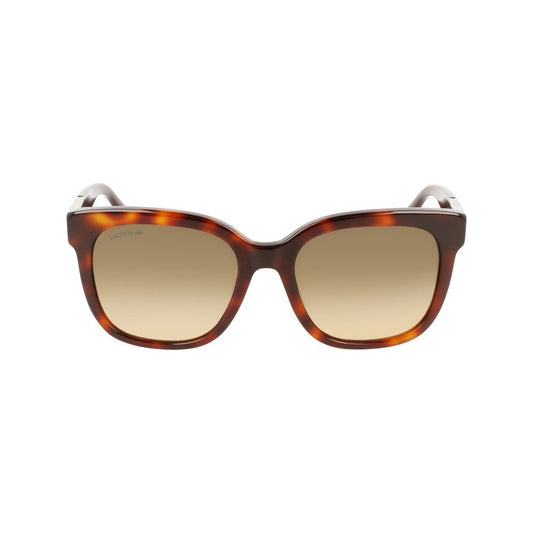 Lacoste – Braune Acetat-Sonnenbrille