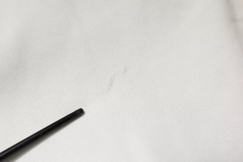 Dolce & Gabbana Weißer Caesar-Kapuzenpullover aus Baumwolle