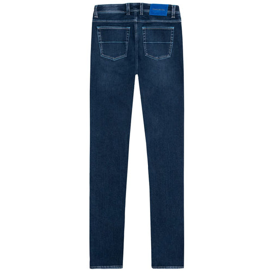 Tramarossa Blaue Herrenjeans aus Baumwolle