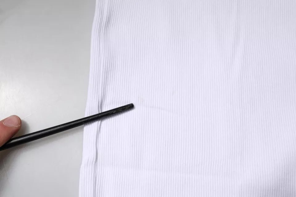 Dolce & Gabbana – Ärmelloses Tank-T-Shirt aus weißer Baumwolle mit Rundhalsausschnitt