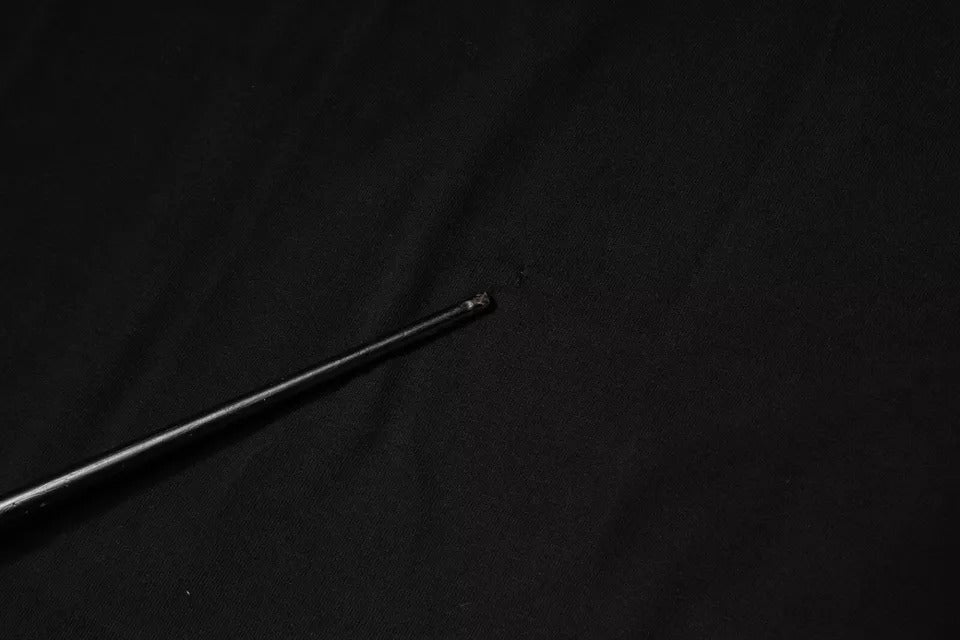 Dolce & Gabbana – Schwarzes, kurzärmliges Baumwoll-T-Shirt mit Logo-Print