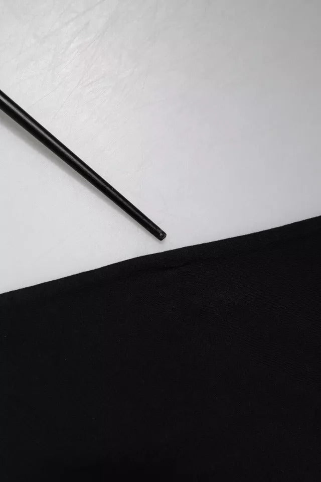 Dolce & Gabbana – Schwarzes Baumwoll-T-Shirt mit kurzen Ärmeln und Logo-Print