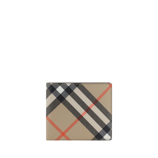 Burberry Beige Kalbsleder Bos Taurus Geldbörse