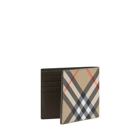 Burberry Beige Kalbsleder Bos Taurus Geldbörse