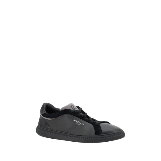 Givenchy – Schwarze G-Set-Sneaker aus Leder in Schwarz
