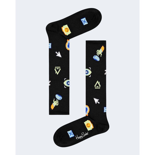 Happy Socks Schwarze Baumwollsocken