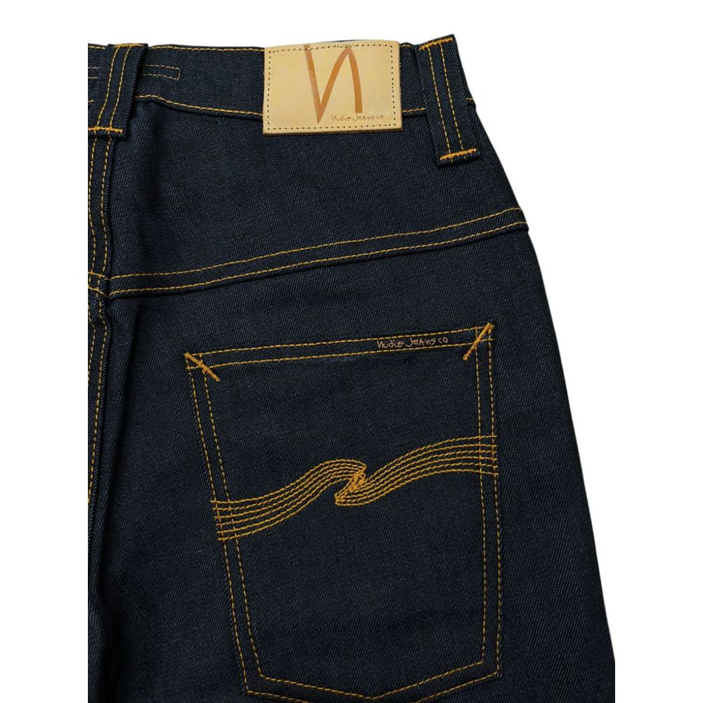 Nudie Jeans Blaue Baumwolljeans für Damen