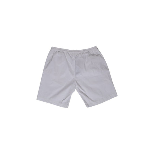 Refrigiwear Weiße Baumwoll-Bermudashorts