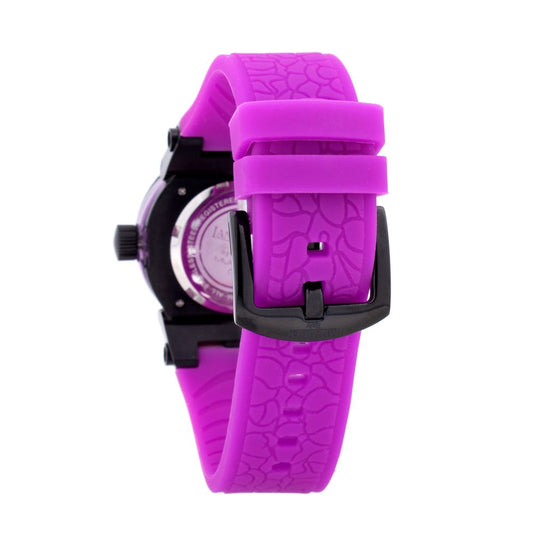 Lancaster Lila Synthetik-Armbanduhr
