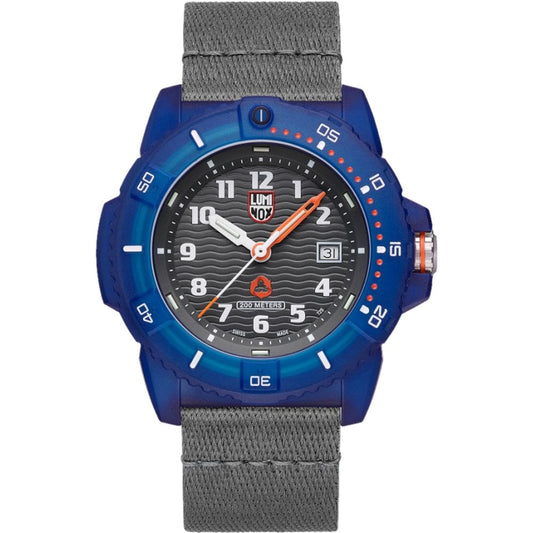 Luminox Graue Nylon Sportuhr