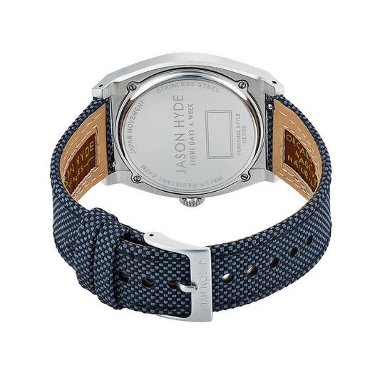 Jason Hyde Blaue Polycarbonat-Armbanduhr