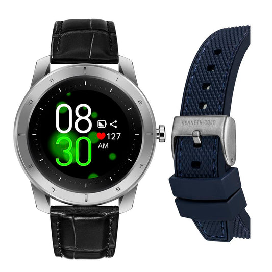 Kenneth Cole Blaue Synthetik-Digitaluhr