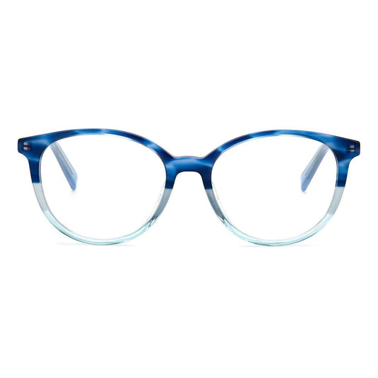 M Missoni Blaue Acetat-Brille (Gestell)