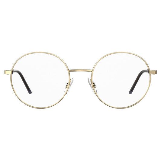 Love Moschino Roségoldfarbene Metallbrille (Gestell)