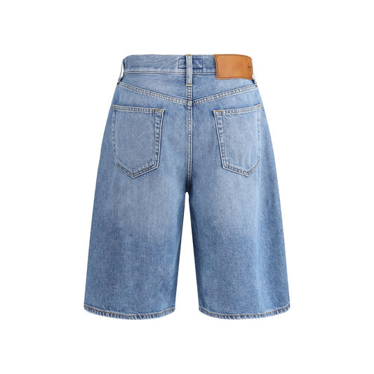 Jacob Cohen Blaue Baumwoll-Bermudashorts