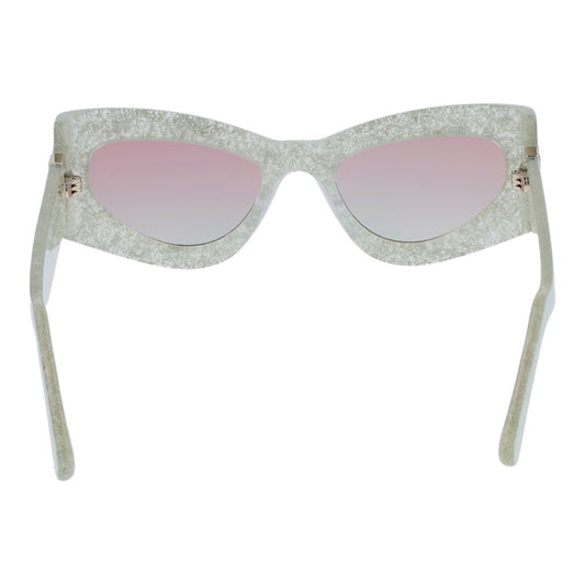 نظارة شمسية GCDS فضية للجنسين