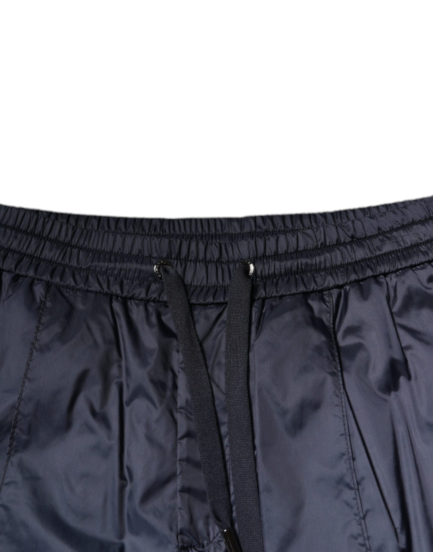 Dolce & Gabbana Dunkelblaue Skinny-Jogginghose aus Baumwolle